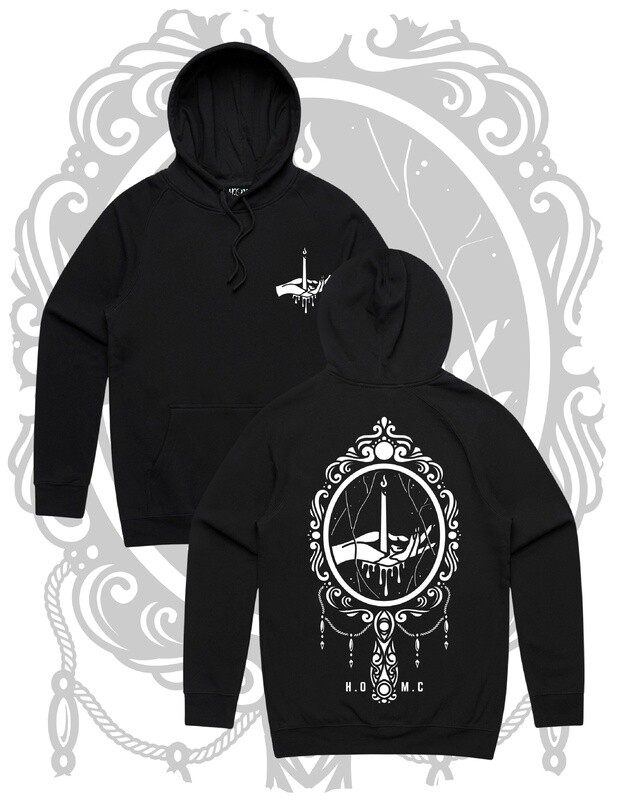 Mirror Pullover Hoodie - Black