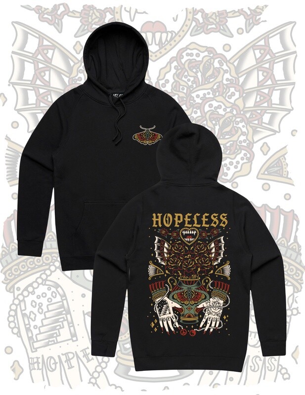 Hopeless Pullover Hoodie - Black