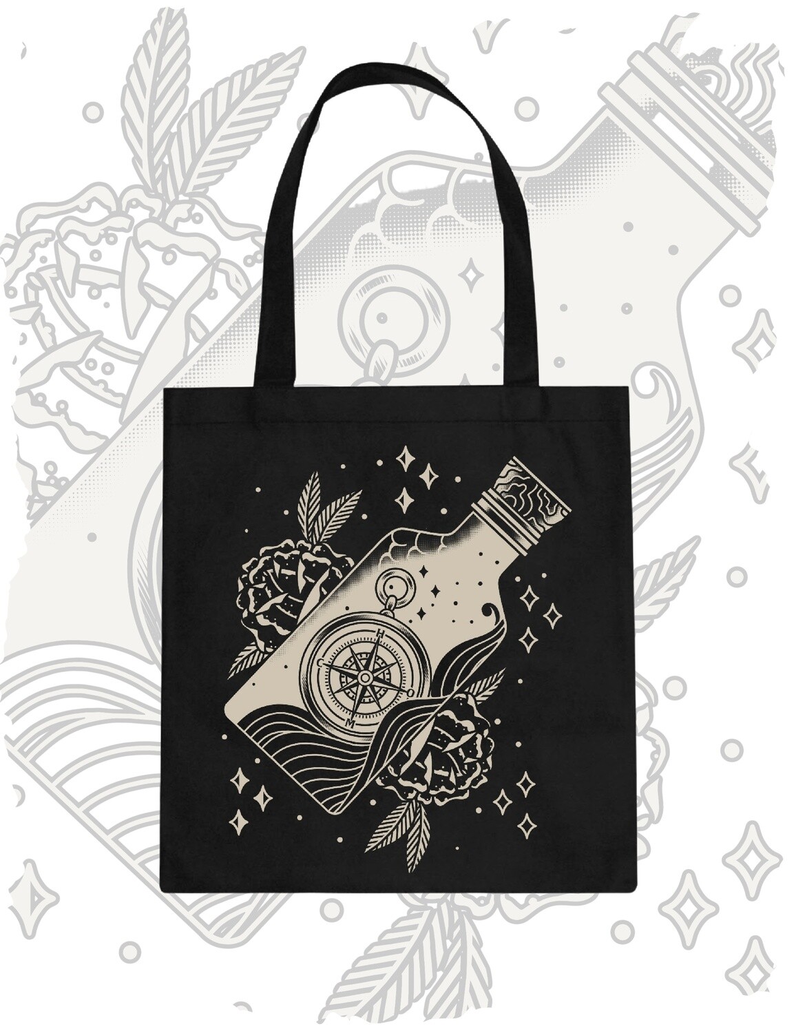 Compass Tote Bag