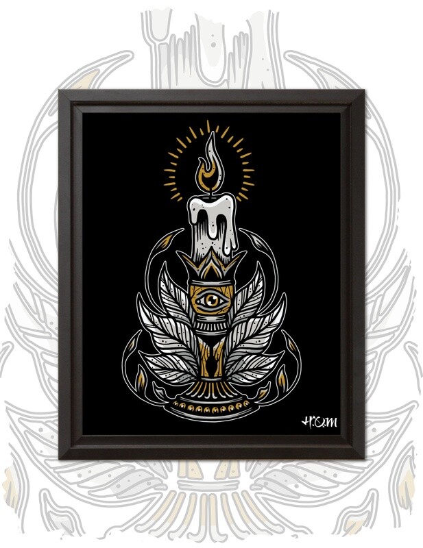 Candle Print