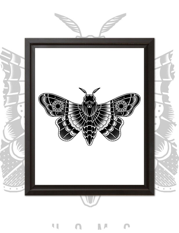Moth Print