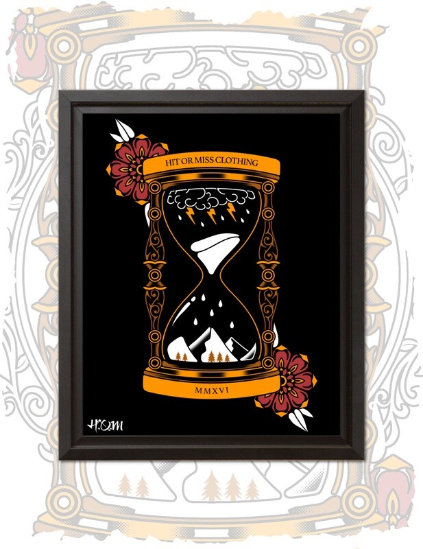 Hourglass Print