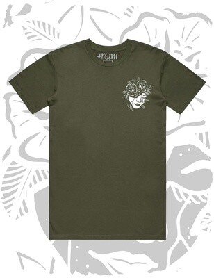 Drown T-Shirt - Dark Olive