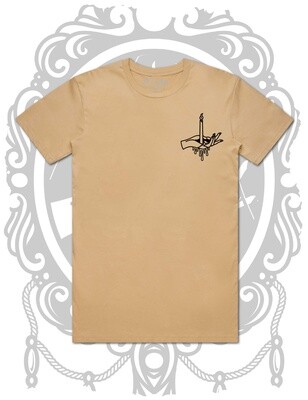 Mirror T-Shirt - Tan