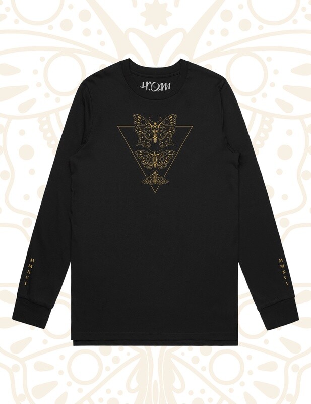 Butterfly Long Sleeve - Black