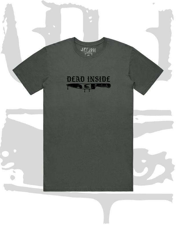 Dead Inside T-Shirt - Charcoal