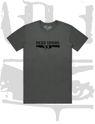 Dead Inside T-Shirt - Charcoal