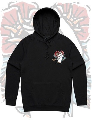 Be Gracious In Defeat Pullover Hoodie - Black