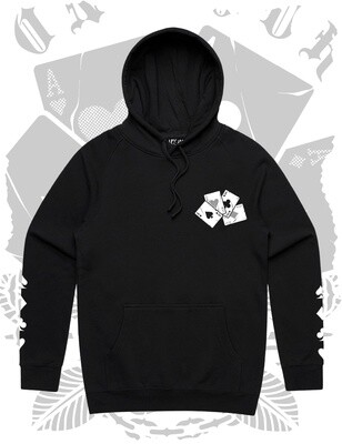 Down On Your Luck Pullover Hoodie - Black