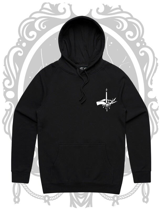 Mirror Pullover Hoodie - Black