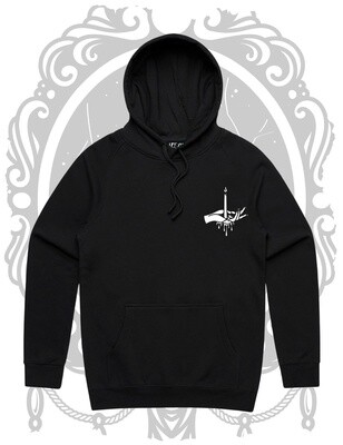 Mirror Pullover Hoodie - Black