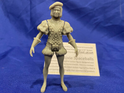 SPACEBALLS PRINCE VALIUM Custom Poseable/Posable Action Figure 3.75 collectable with COA