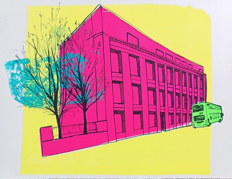 Two trees and the Tobacco Factory
