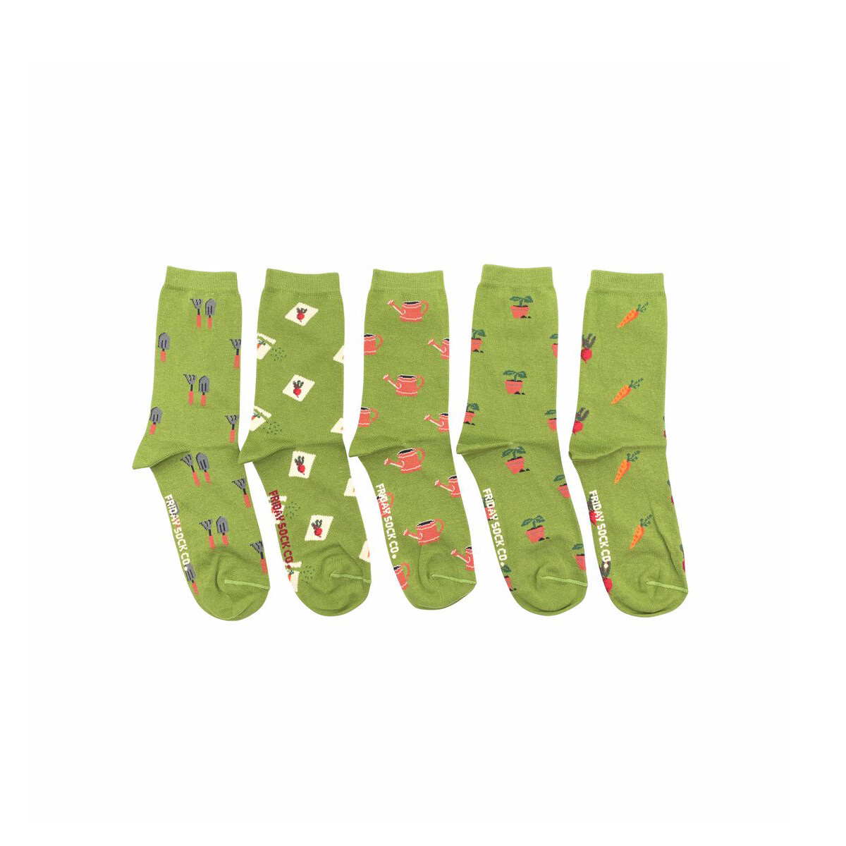 Friday Sock Co. Women&#39;s 5Pk Laundry Box Socks 