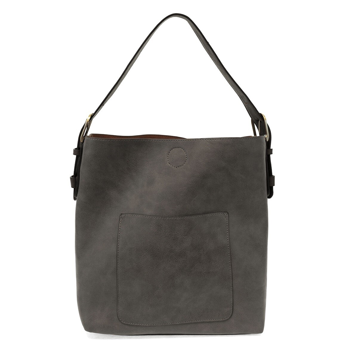 Joy Susan Classic Hobo Handbag Charcoal