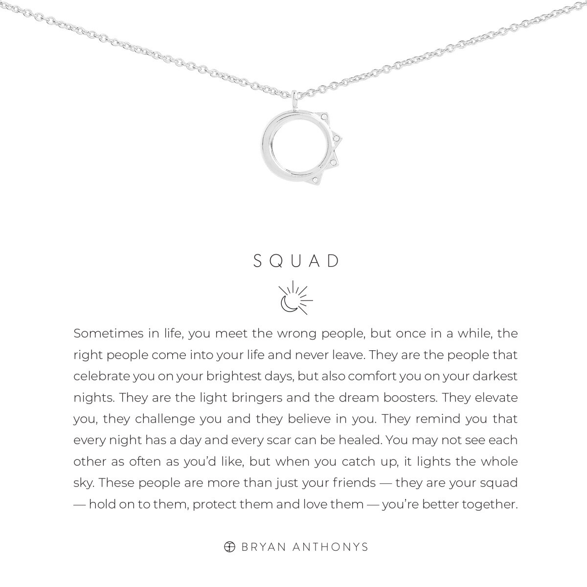 Bryan Anthonys Squad Necklace