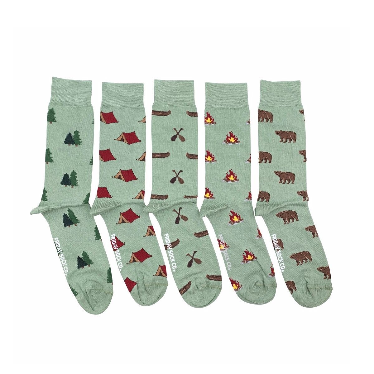 Friday Sock Co. Men&#39;s 5Pk Laundry Box Socks 