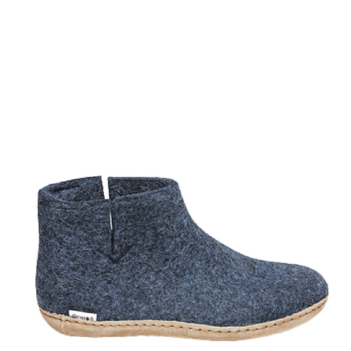 Glerups Unisex Boot Leather Denim