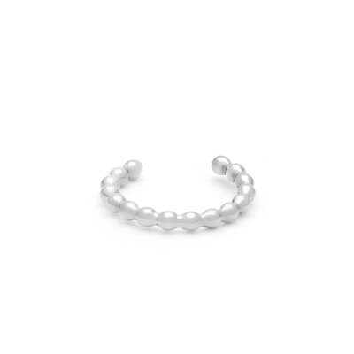 Laughing Sparrow Sterling Silver Ear Cuff