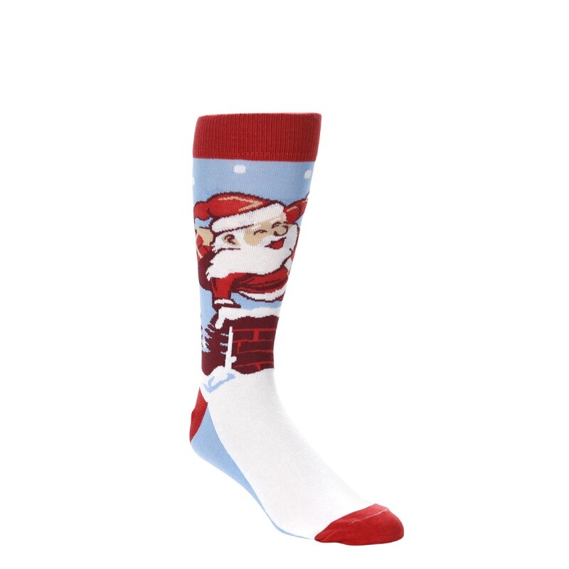 Bold Socks Parkour Santa Socks