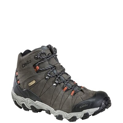 Oboz Men's Bridger Mid B-Dry Raven