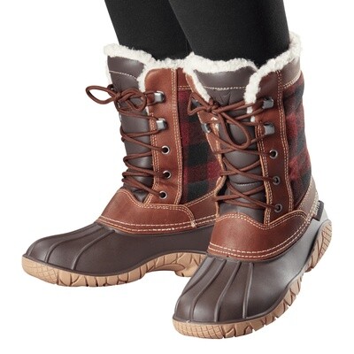 Baffin Women's Jasper Red/Black Plaid