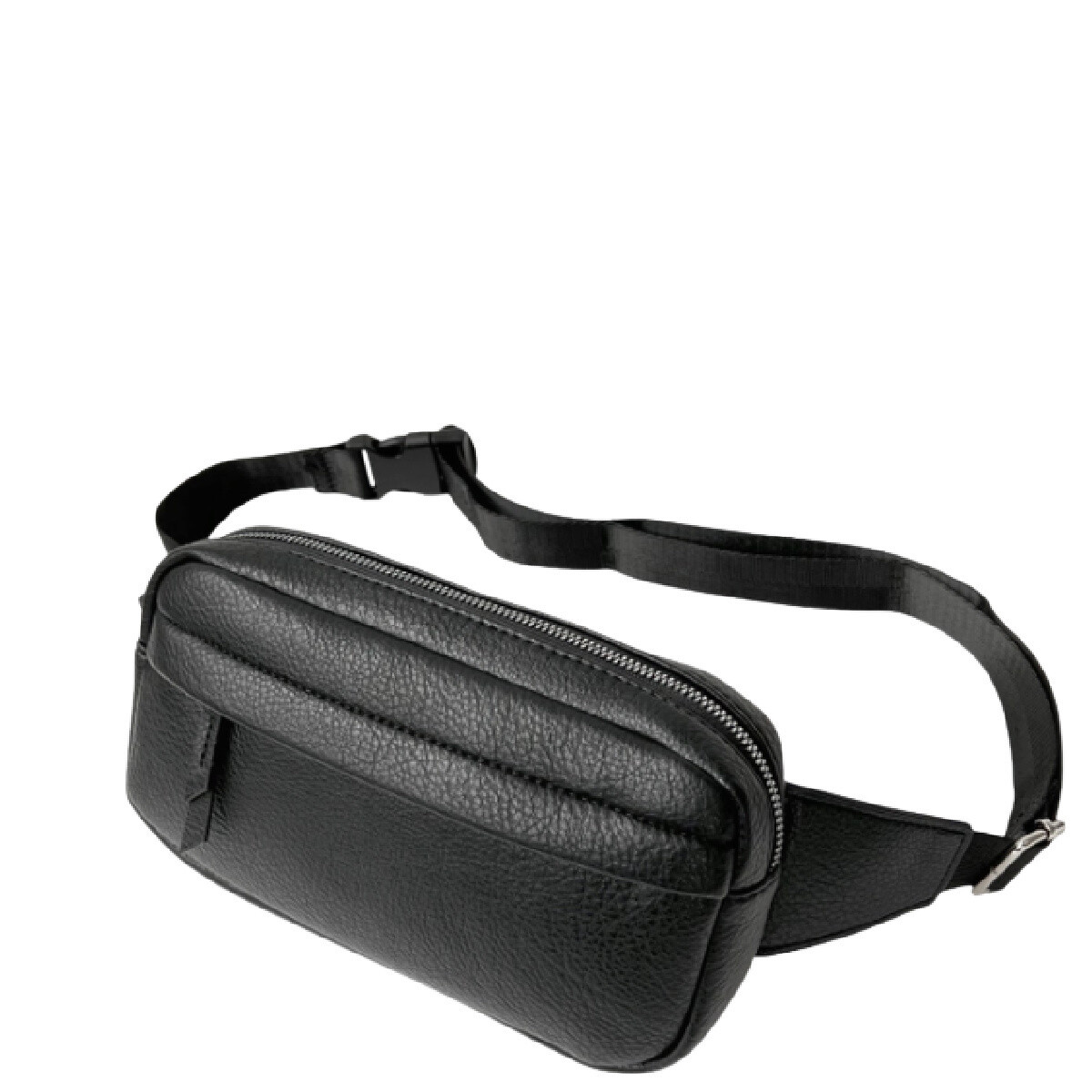 Nicci Vegan Leather fanny Pack Black