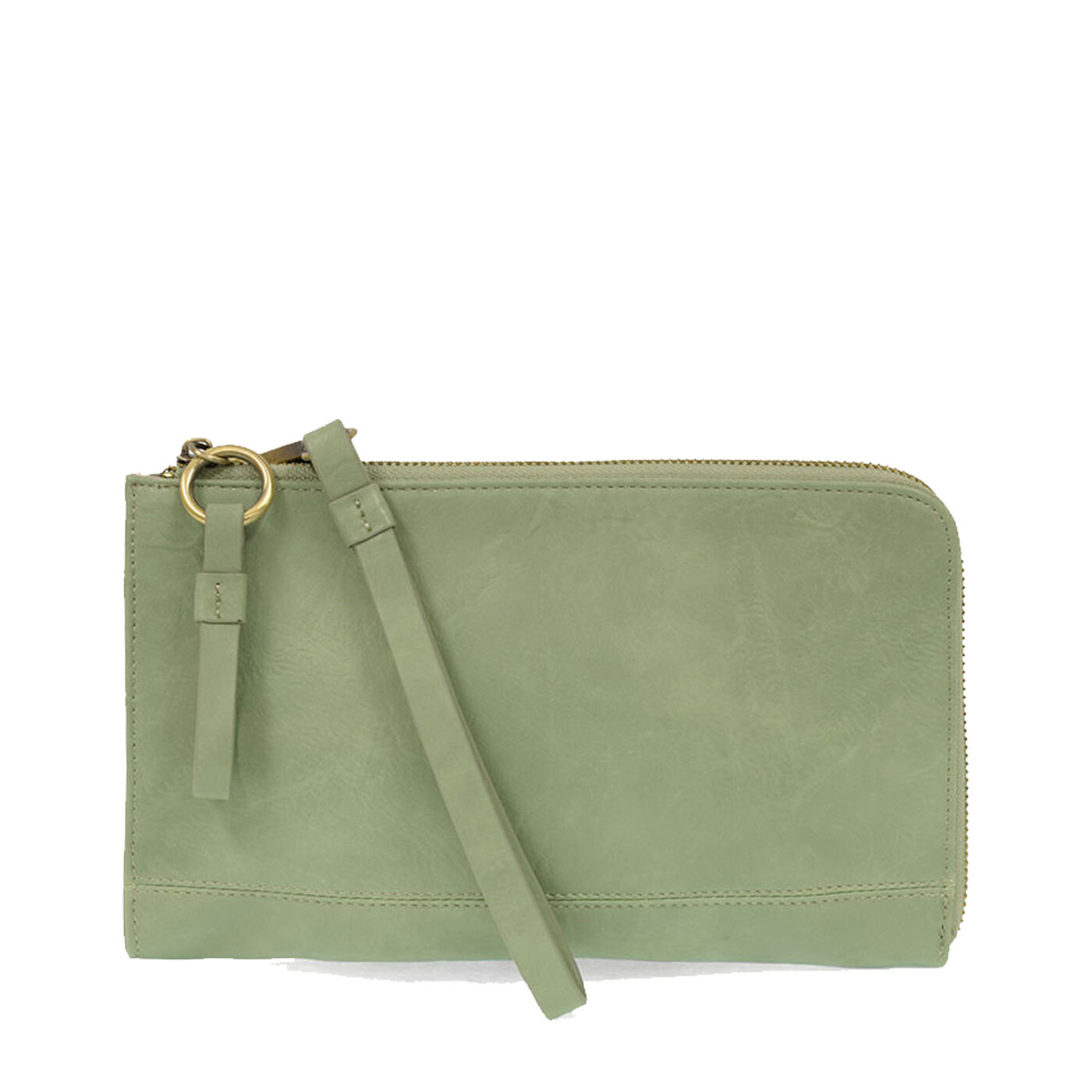 Joy Susan Karina Wristlet/Wallet Cameo Green