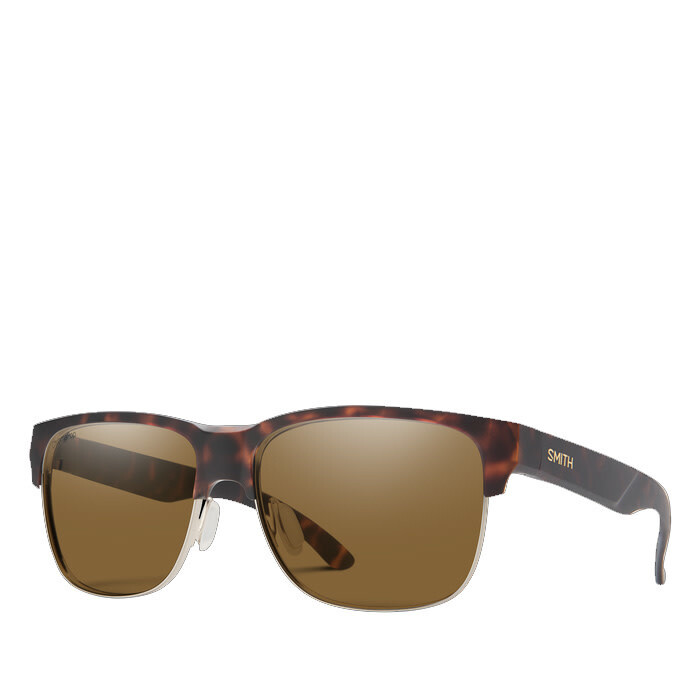 Smith Lowdown Split Matte Tortoise ChromaPop Polarized Brown