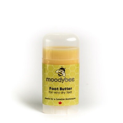 Moody Bee Large Beeswax Foot Butter Grapefruit, Lemon, Patchouli &amp; Fir