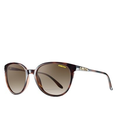 Smith Cheetah Tortoise + Polarized Carbonic Brown Gradient Lens