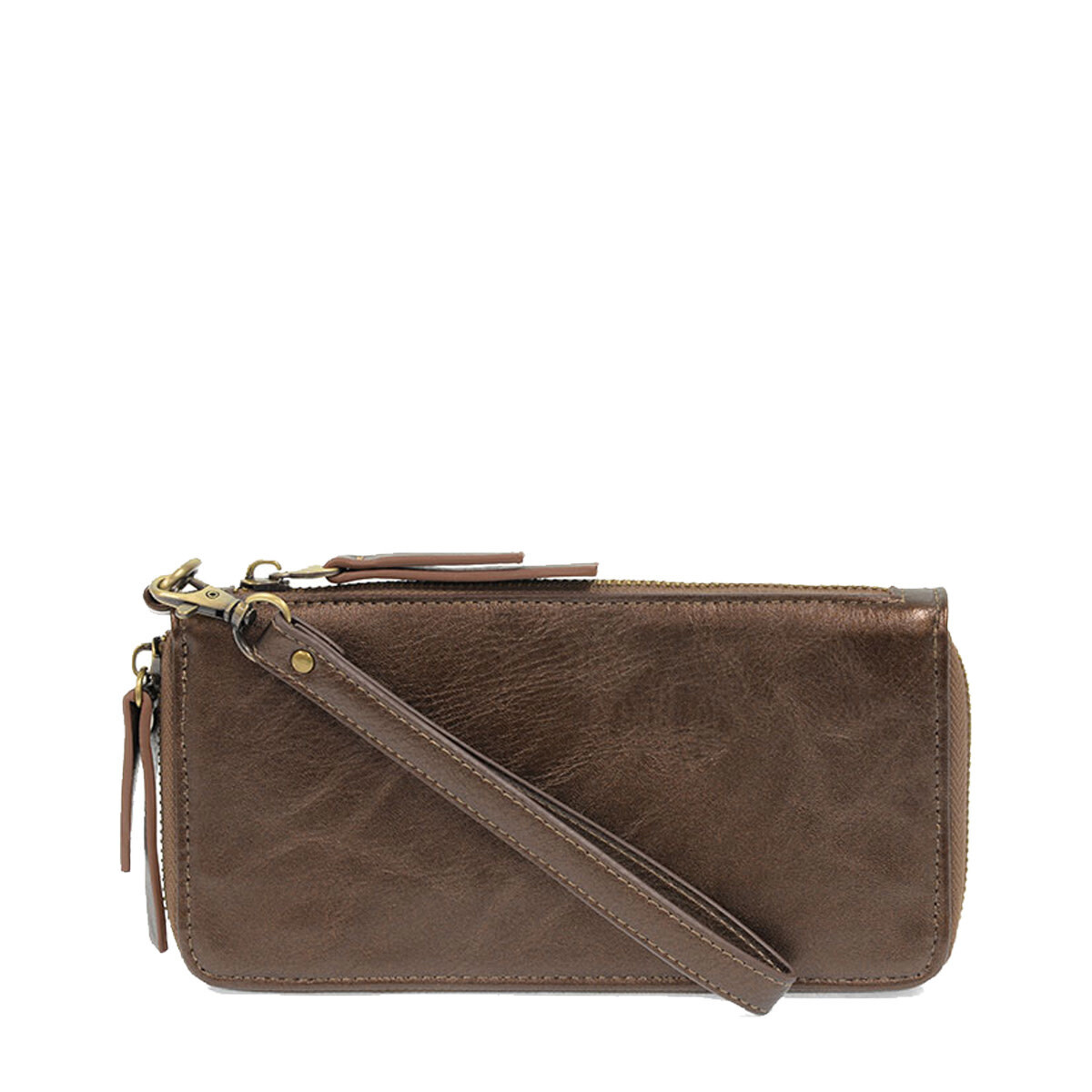 Joy Susan Chloe Zip Wallet Bronze