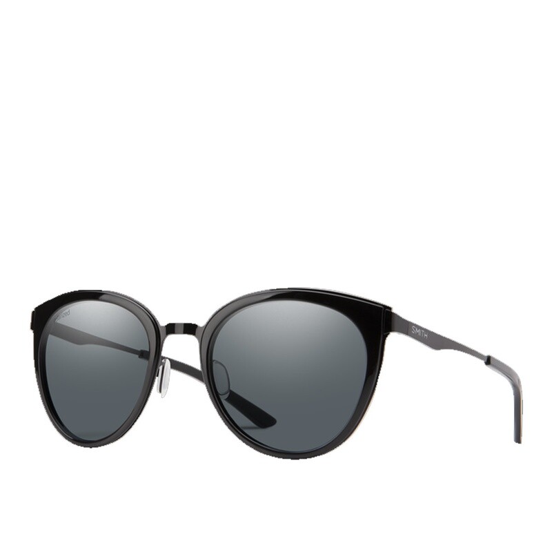 Smith Somerset Black + Polarized Carbonic Gray Lens