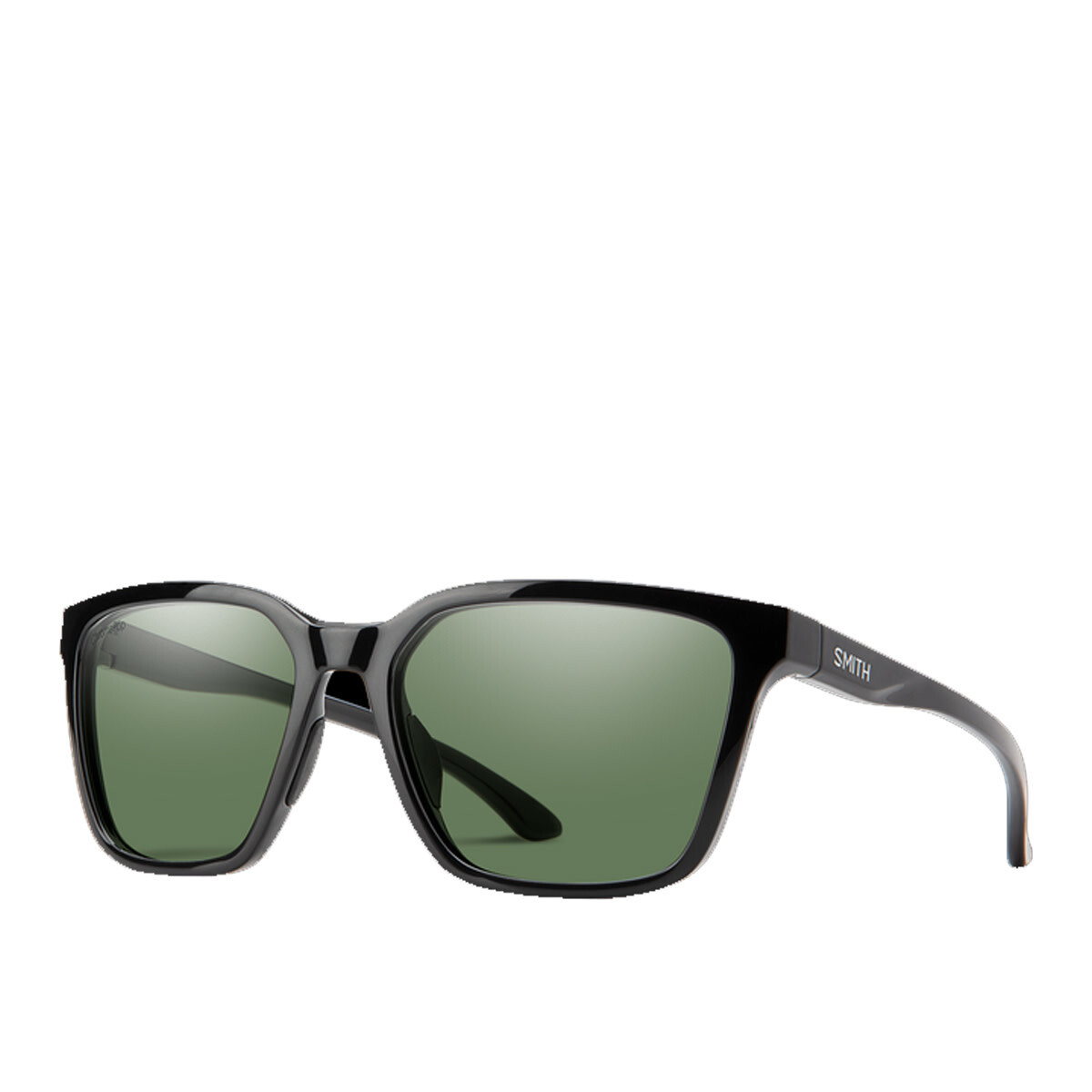 Smith Shoutout Black + ChromaPop Polarized Gray Green Lens