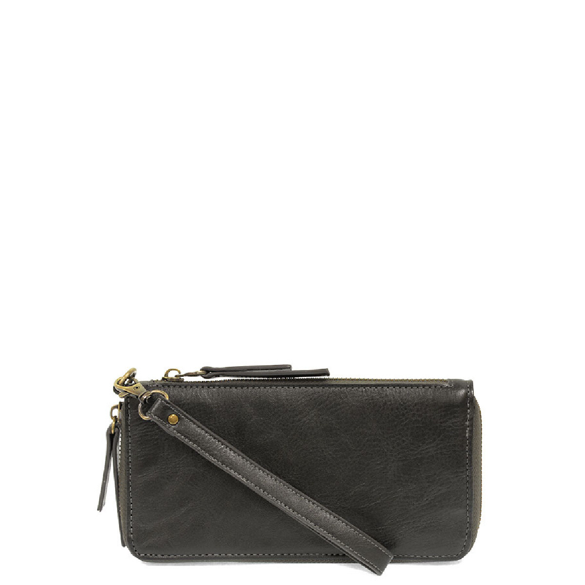 Joy Susan Chloe Zip Wallet Hematite