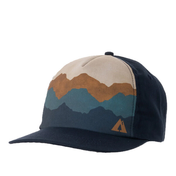 Ambler Adult's Mountain Scapes Snapback Hat