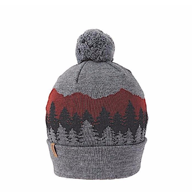 Ambler Adult Treescape Toque, Color: Heather Grey