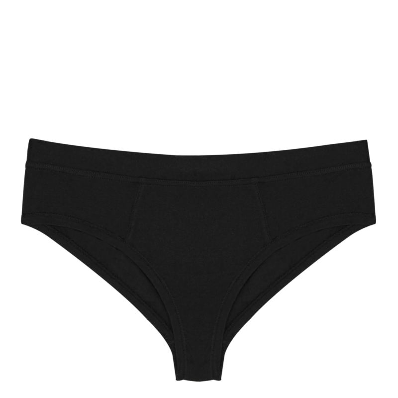 Huha Mineral Undies Cheeky, Color: Black, Size: S