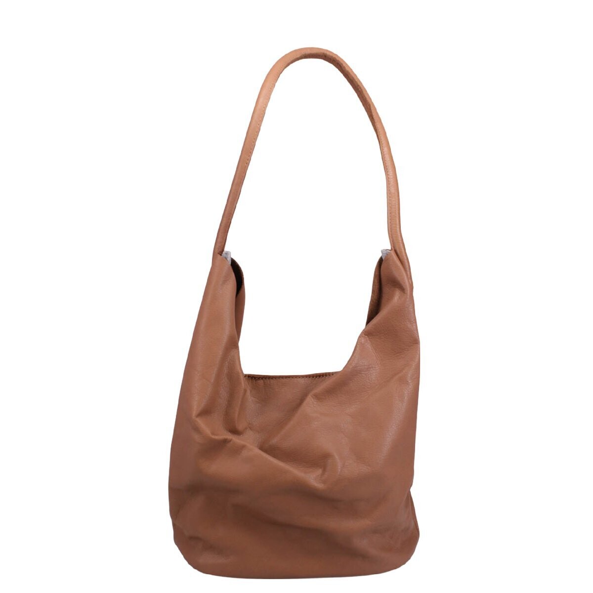Bueno Rey Leather Tote, Color: Walnut