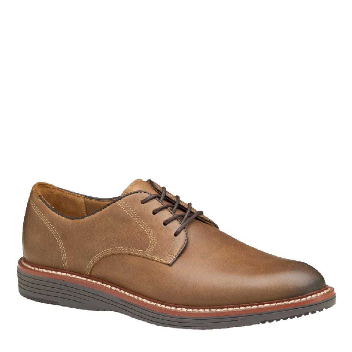 Johnston &amp; Murphy Men&#39;s Upton Plain Toe Tan