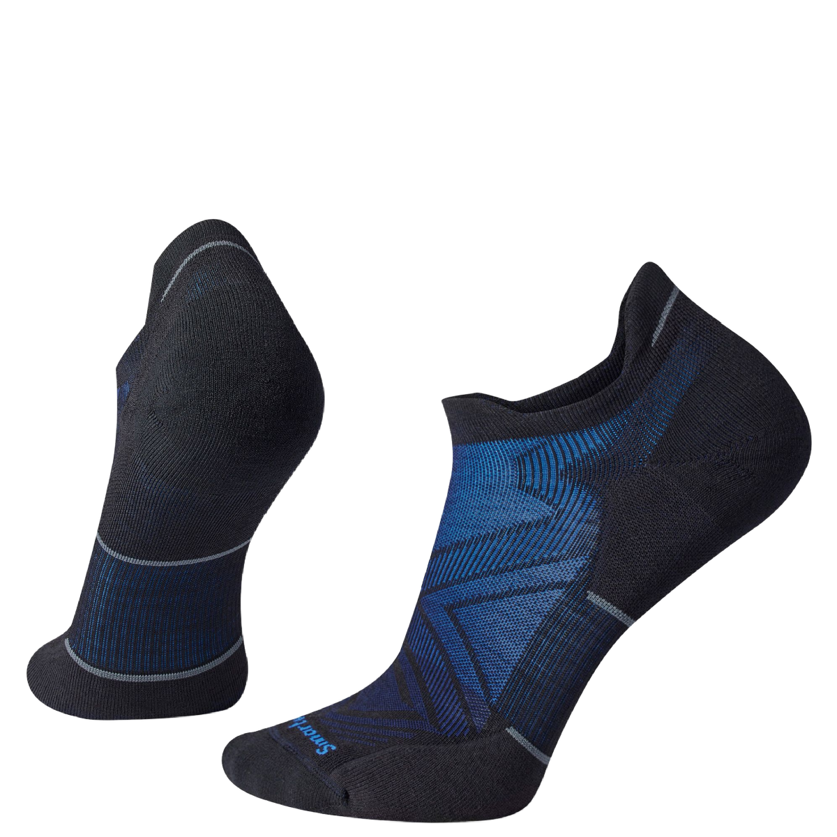 Smartwool Unisex Run Targeted Cushion Low Ankle Socks Black