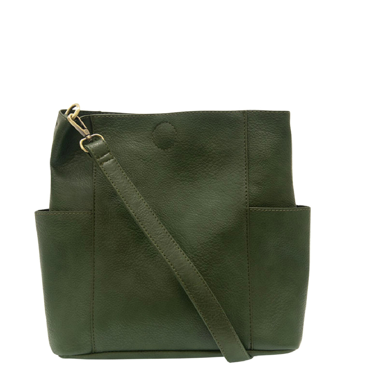 Joy Susan Kayleigh Bucket Bag Hunter Green