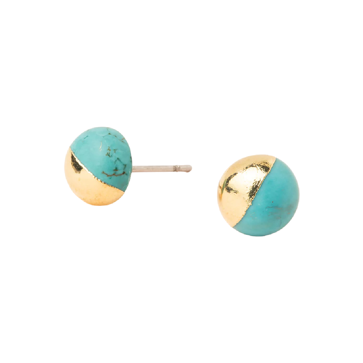 Scout Curated Wears Dipped Stone Stud Earring