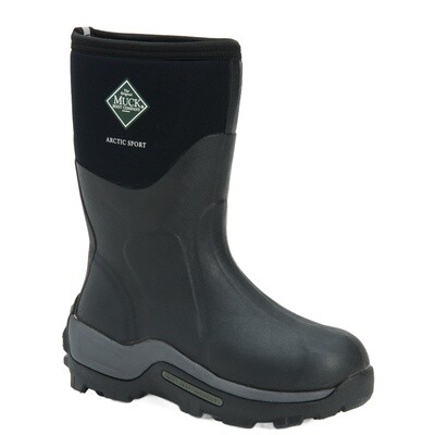 Muck Men's Arctic Sport Mid Black