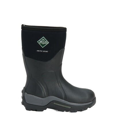 Muck Men&#39;s Arctic Sport Mid Black