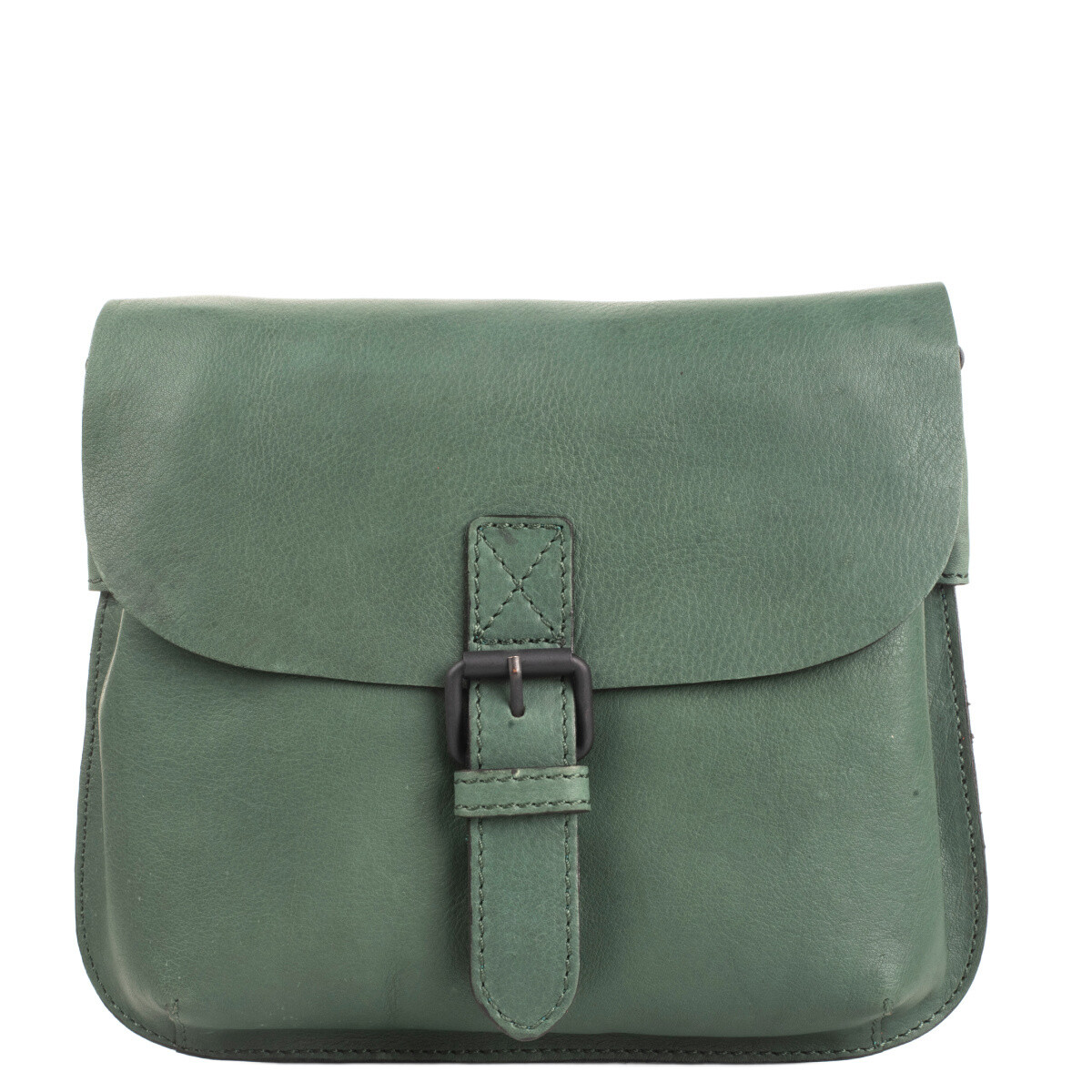 Milo Jay Leather Crossbody, Color: Olive