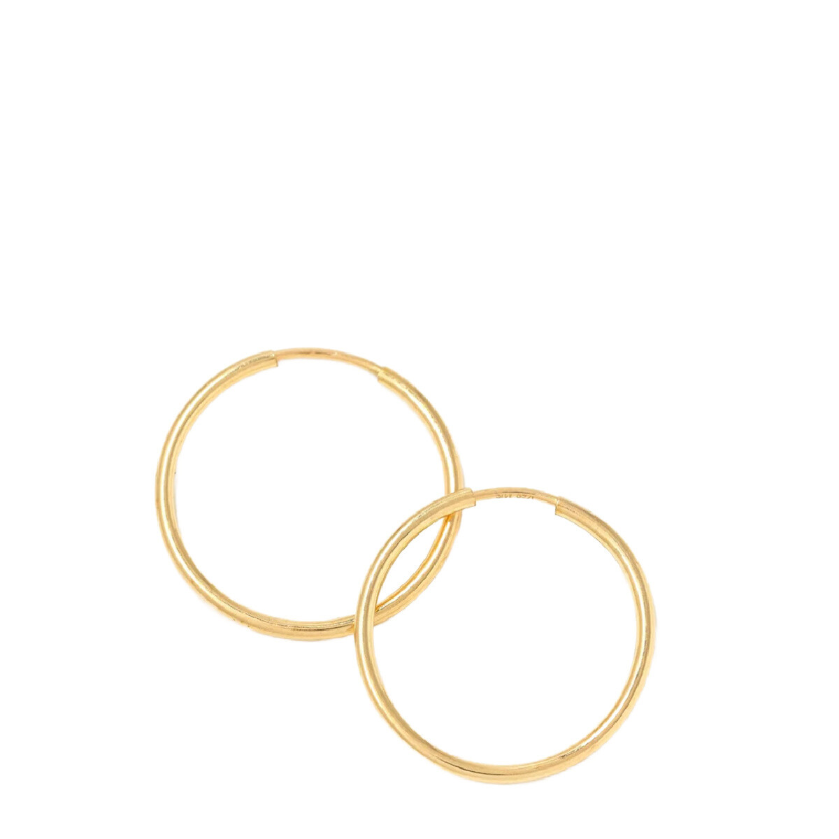 Lover&#39;s Tempo 20mm Gold-Filled Infinity Hoop Earrings