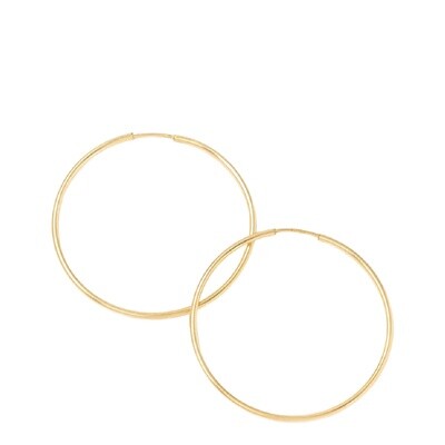 Lover&#39;s Tempo 38mm Gold-Filled Infinity Hoop Earrings