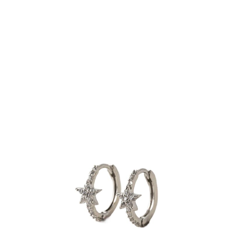 Lover&#39;s Tempo Cosmos Star Huggie Hoop Earrings