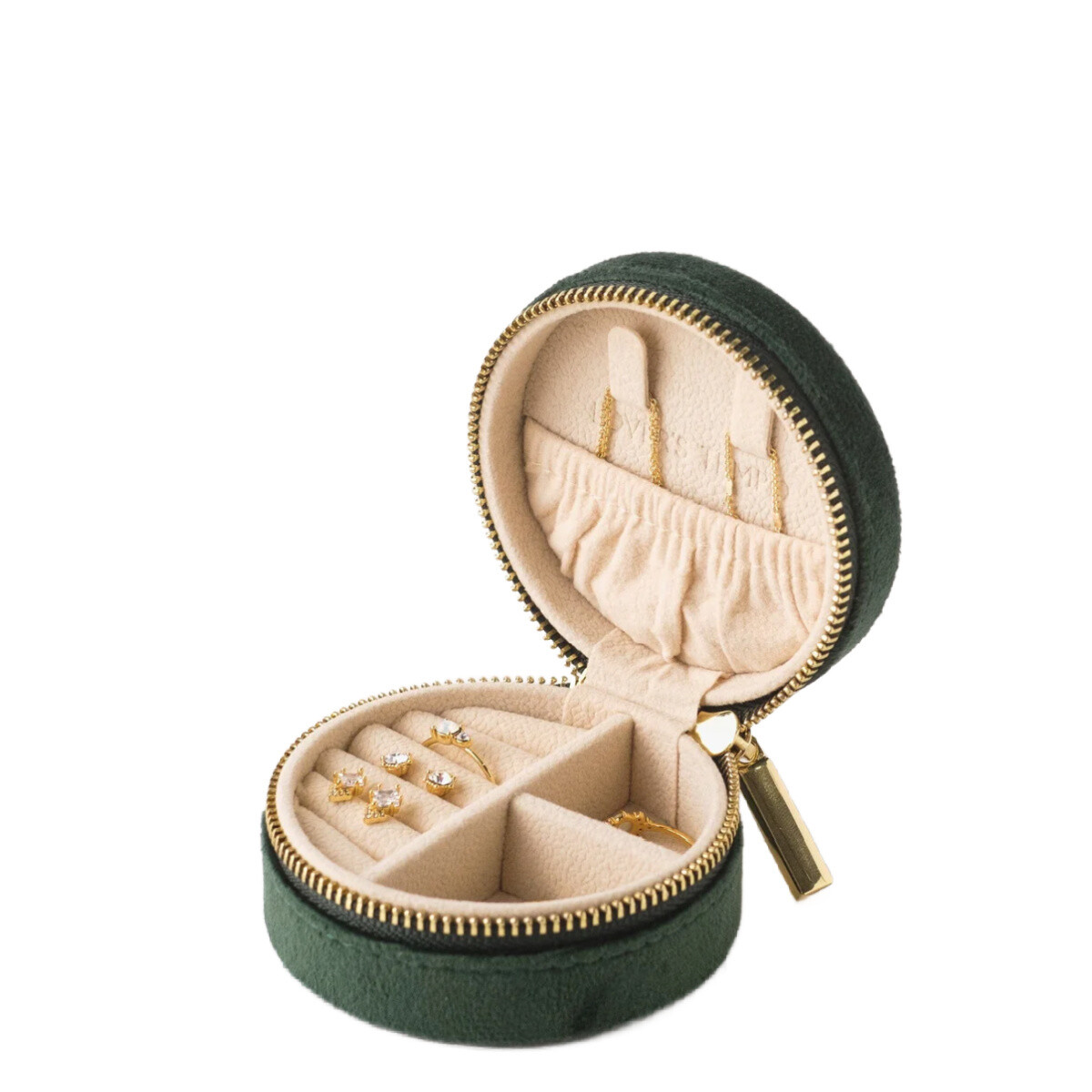 Lover&#39;s Tempo Circle Bon Voyage Jewelry Case